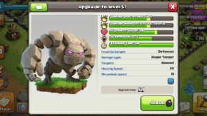 clash of clans upgrade troops