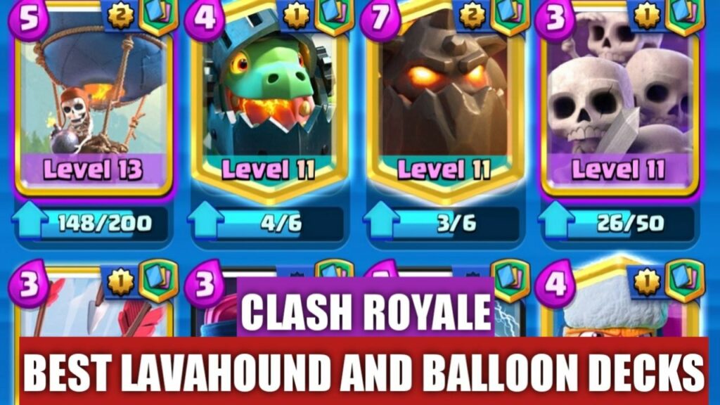 Top 5 Best Balloon and Lava Hound Deck in Clash Royale TECHFORNERD