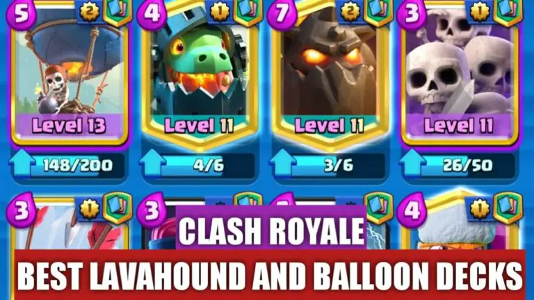 Best Balloon and Lava Hound Deck in Clash Royale