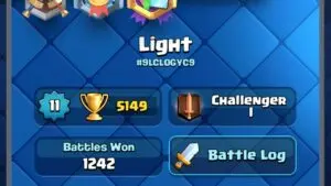 clash royale level up king
