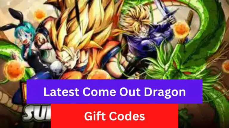 Come Out Dragon Gift Codes