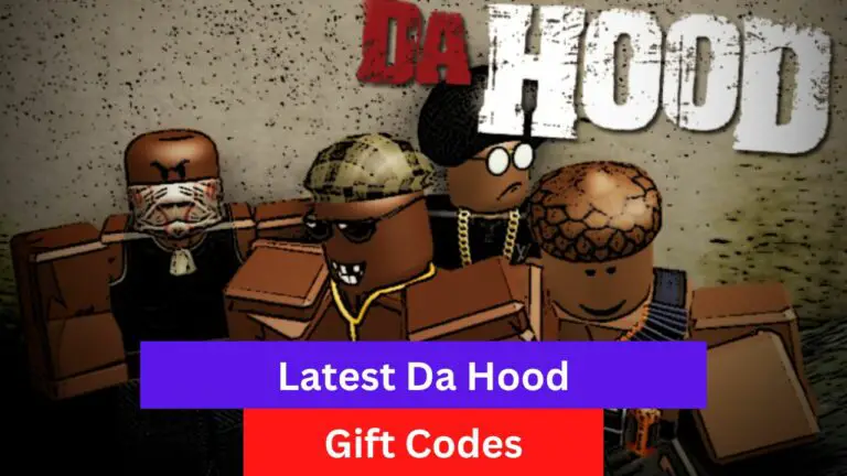 Da Hood Codes