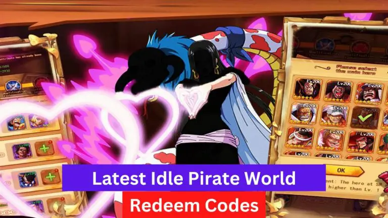 Idle Pirate World Redeem Codes
