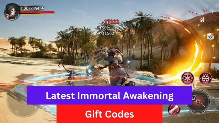 Immortal Awakening Gift Codes