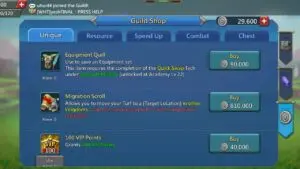 LM How to get migration scrolls obtaining
