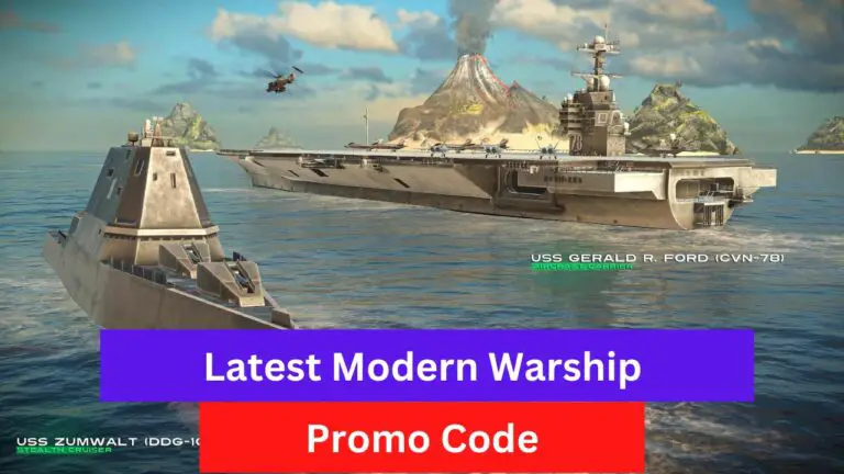 Modern Warship Promo Codes