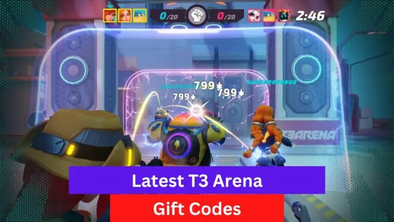 T3 Arena Gift Codes