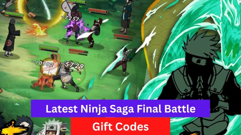 Ninja Saga Final Battle Gift Codes