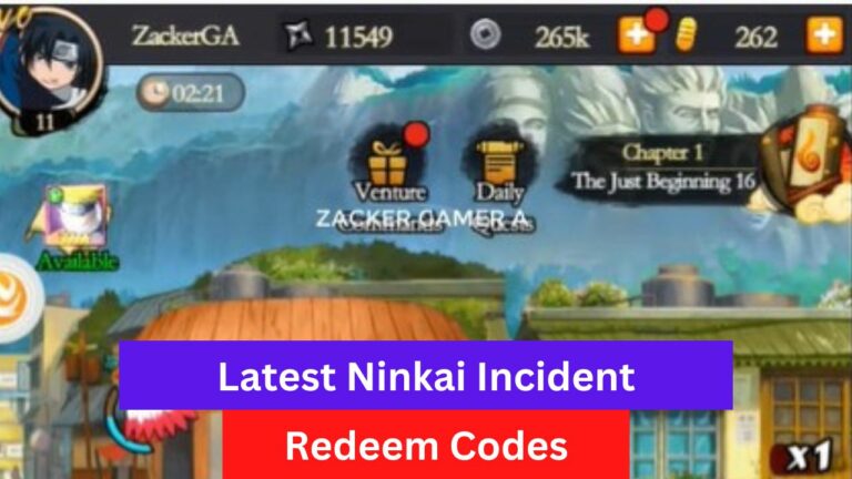 Ninkai Incident Redeem Codes