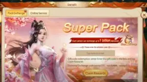 Redeem a gift code in Divine W Perfect