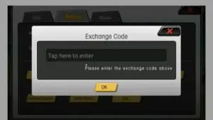 Redeem a gift code in Fighting Together Onward