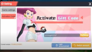 Redeem a gift code in Monster World Trainers