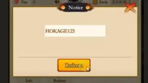 Redeem a gift code in Ninkai Incident