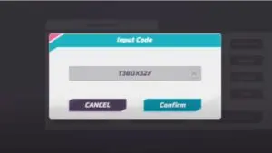 Redeem a gift code in T3 Arena