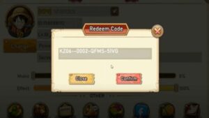 Redeem this gift code in Glorious Island