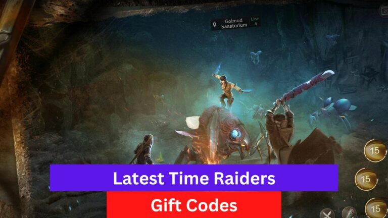 Time Raiders Gift Codes
