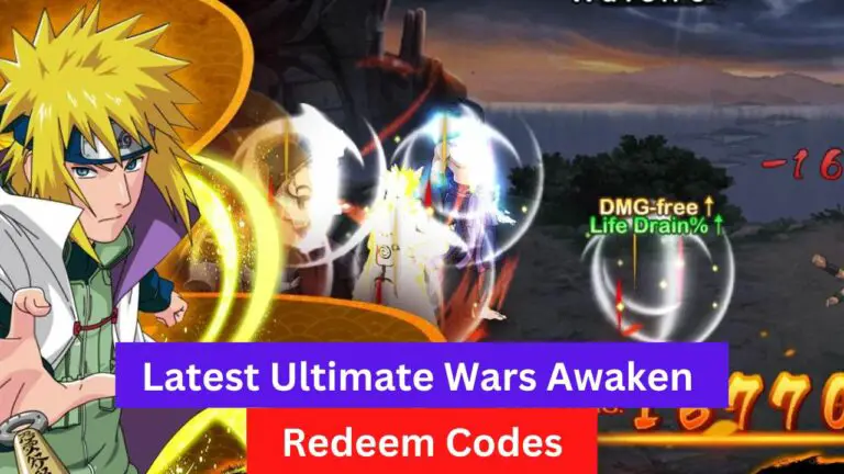Ultimate Wars Awaken Redeem Codes
