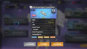 Azur lane upgrade your gear