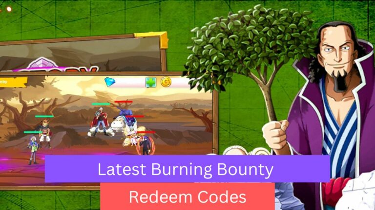 Burning Bounty Redeem Codes