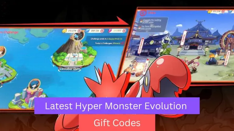 Hyper Monster Evolution Codes