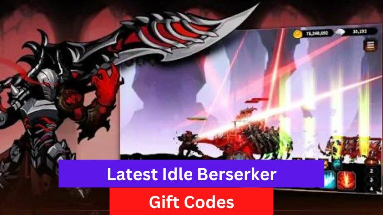 Idle Berserker Gift Codes
