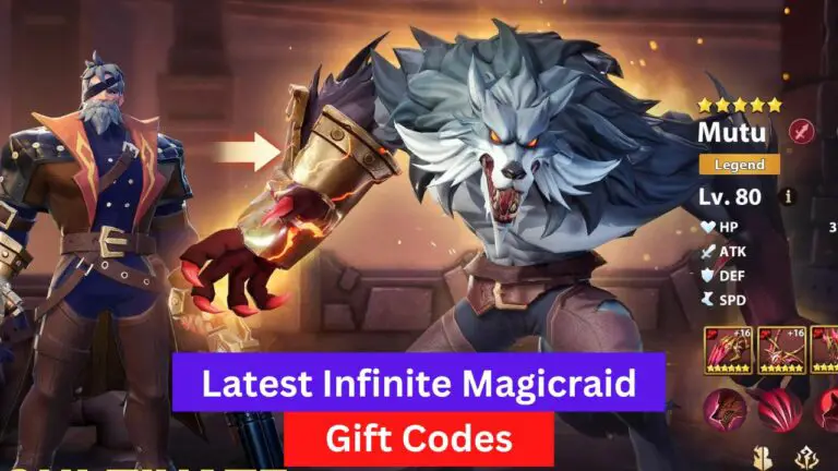 Infinite Magicraid Gift Codes