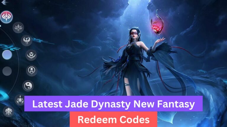 Jade Dynasty New Fantasy Redeem Codes