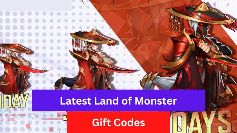 Land of Monster Gift Codes