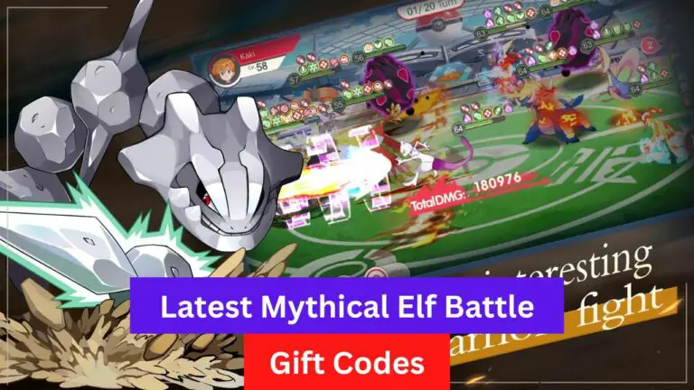 Mythical Elf Battle Gift Codes