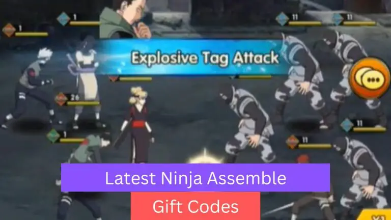 Ninja Assemble Gift Codes