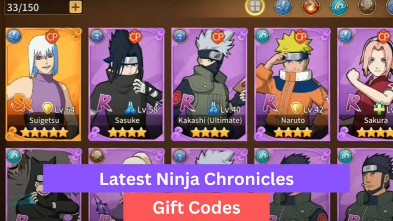 Ninja Chronicles Gift Codes
