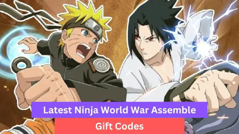 Ninja World War Assemble Gift Codes
