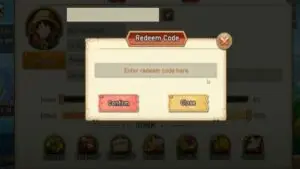 Redeem a Gift Code in Burning Bounty