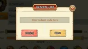 Redeem a gift code in Age of Naval Wars