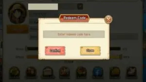 Redeem a gift code in Grand Blue Seeker
