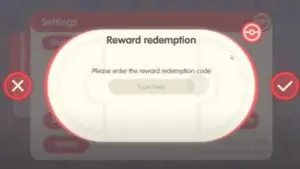 Redeem a gift code in Hyper Monster Evolution