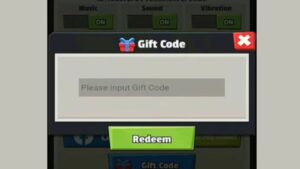 Redeem a gift code in Idle Mafia