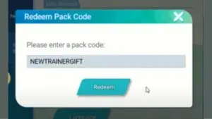 Redeem a gift code in Idle Supermon Saga