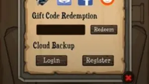 Redeem a gift code in Jobmania Eternal Dungeon