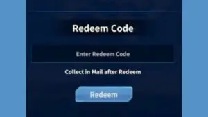 Redeem a gift code in Justice Warrior Burst