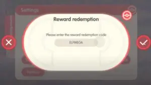 Redeem a gift code in Mega Battle