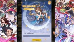 Redeem a gift code in Myth-M RPG
