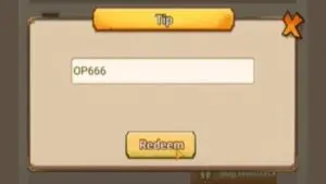 Redeem a gift code in Pirate Battle Ancient Sages