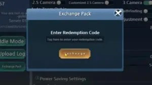 Redeem a gift code in Sacred Summons