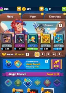 Rush Royale beginner's guide- balanced deck