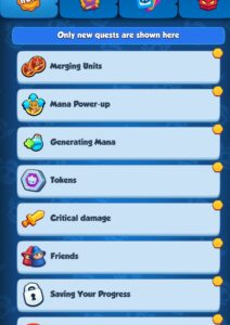 Rush Royale beginner's guide- knowlwdge rewards