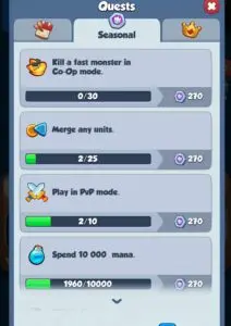 Rush Royale beginner's guide- quests