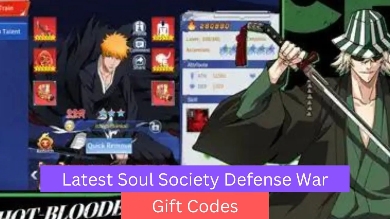 Soul Society Defense War Gift Codes (August 2026)
