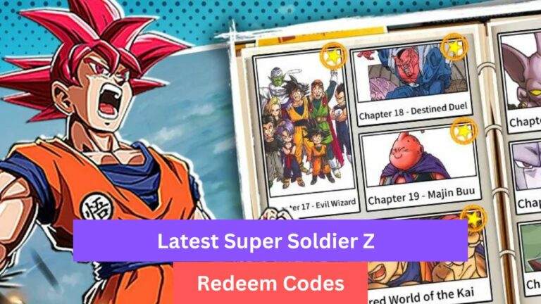 Super Soldier Z Redeem Codes