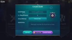 argent twilight Creating a Guild